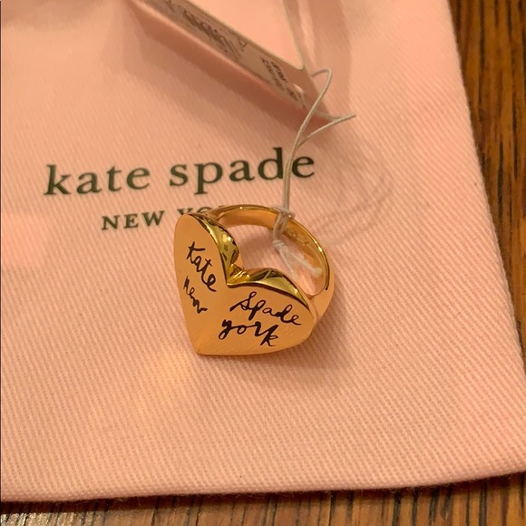 kate spade Jewelry - Kate Spade New York Heritage Spade Ring Sz. 7